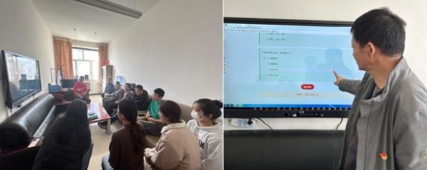 信息工程系黨支部開展  “春節是我們共同的節日”主題黨日活動